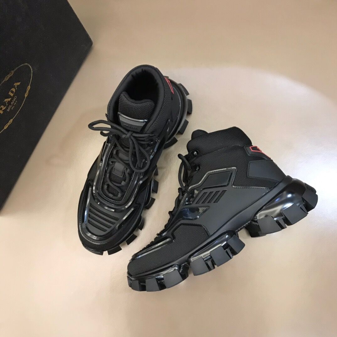Men Women P*rada Top Sneaker