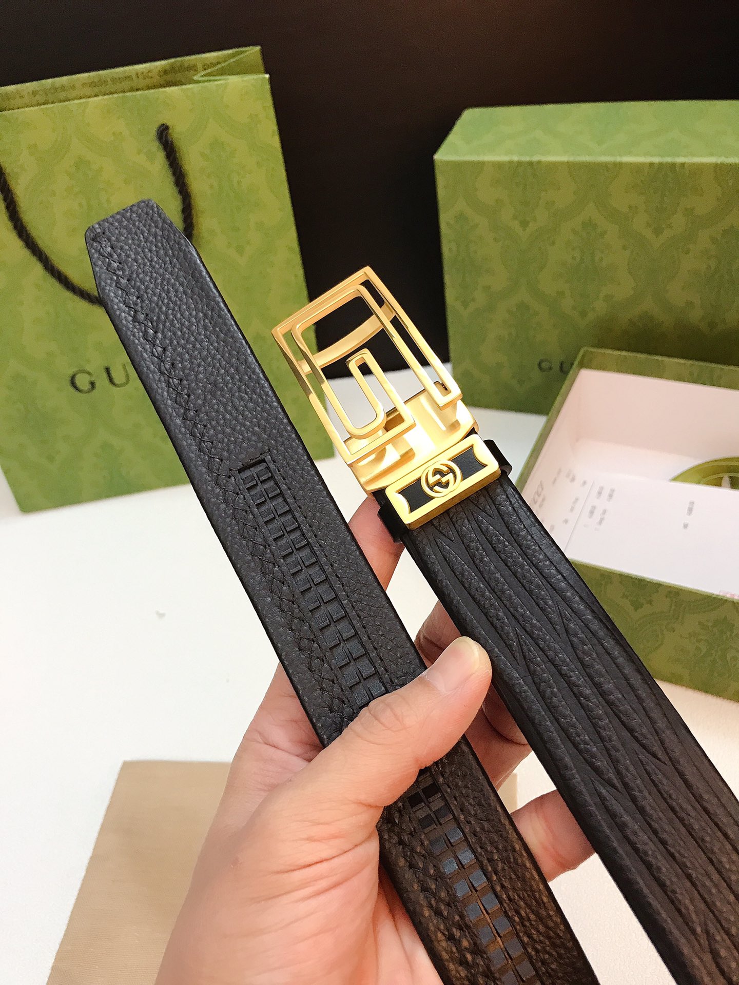 G*ucci Belts Top Quality 35MM