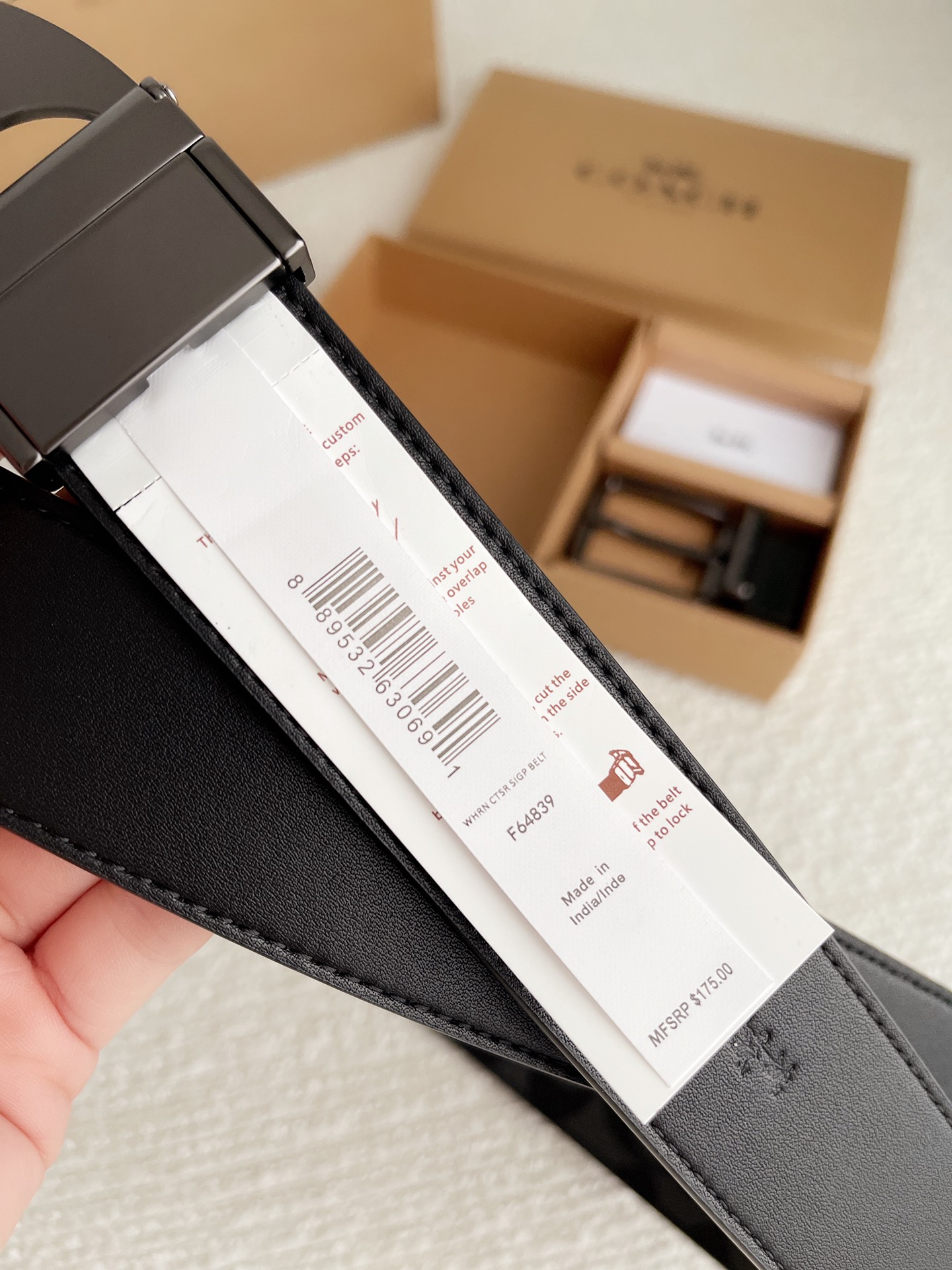 C*oach Belts Top Quality 37MM