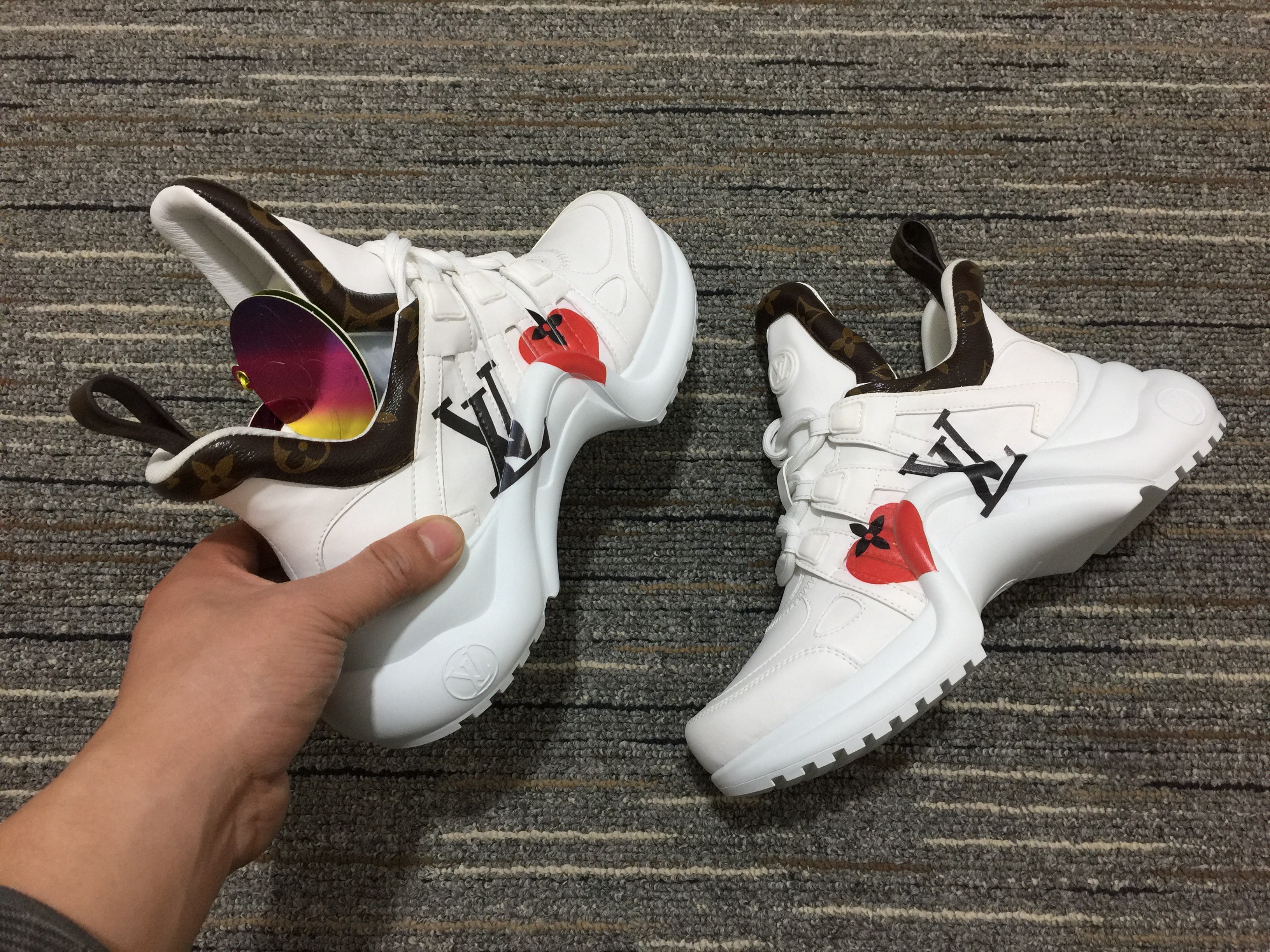 Men Women L*ouis V*uitton Top Sneaker Top Sneaker