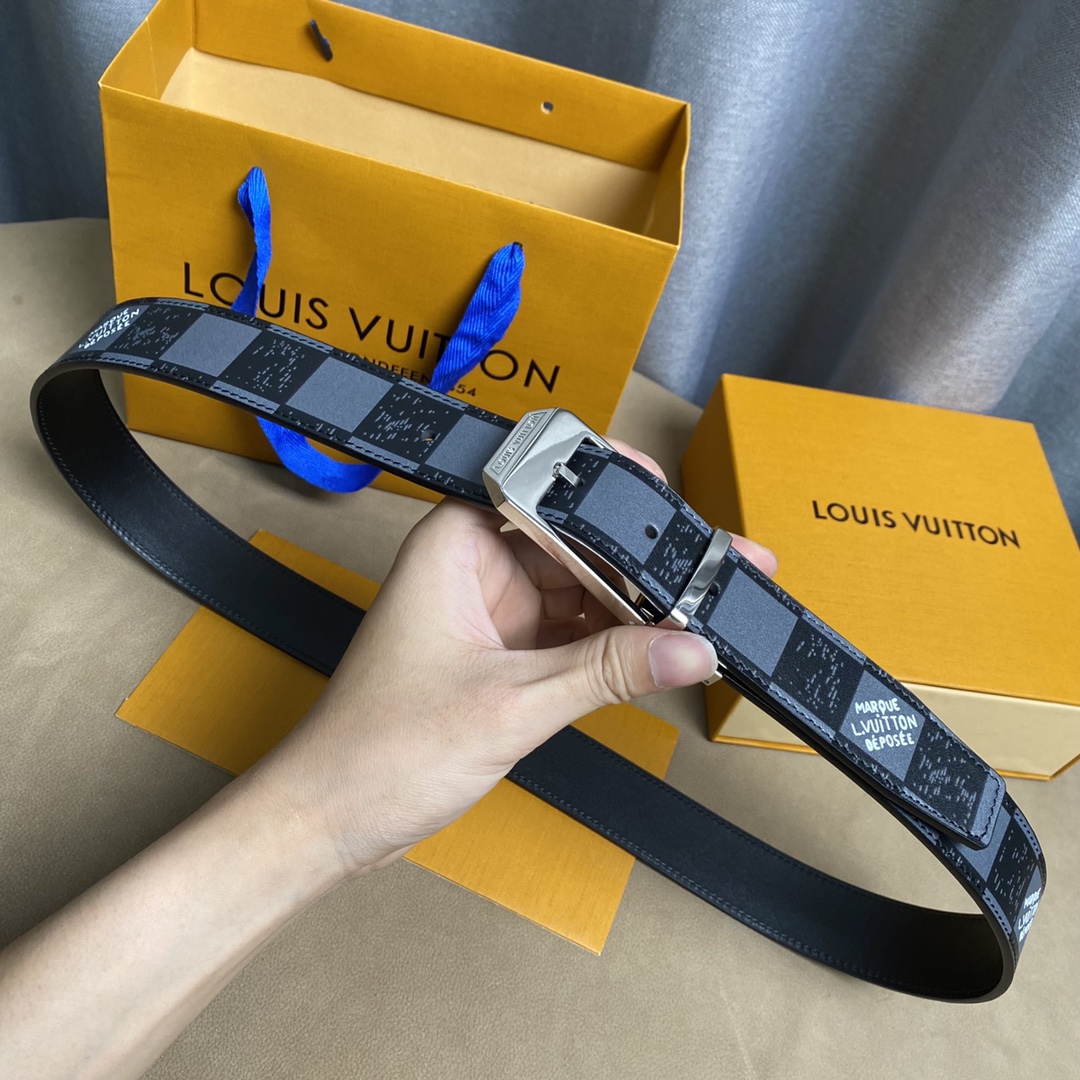 L*ouis V*uitton Belts Top Quality 35MM