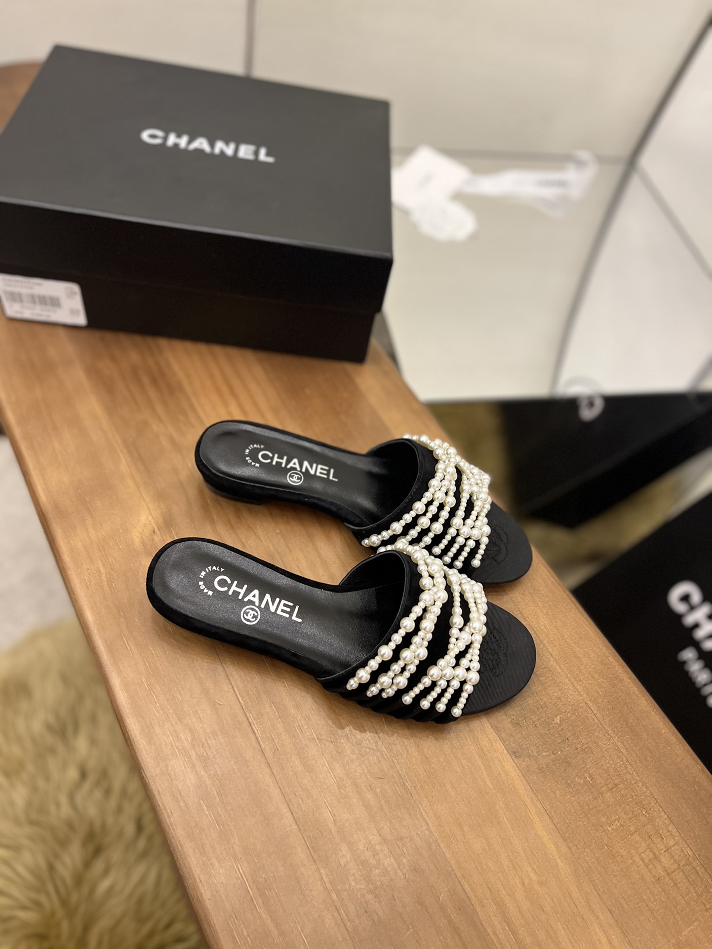 Women C*hanel Top Sandals