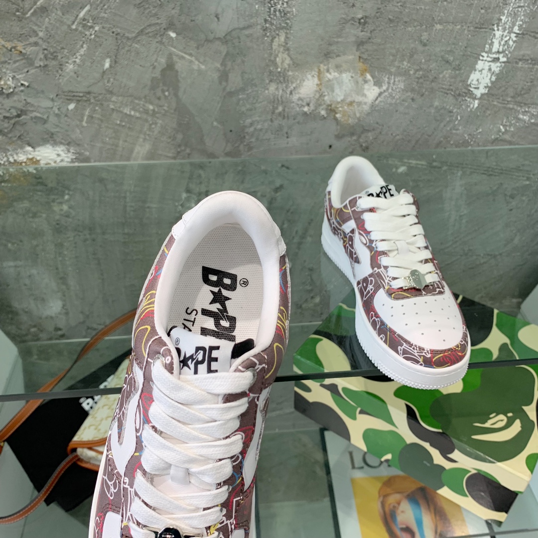Men Women B*ape Top Sneaker