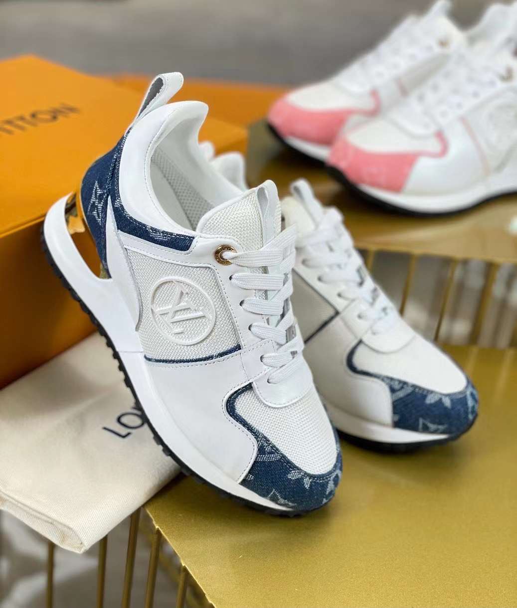 Women L*ouis V*uitton Run Away Top Sneaker
