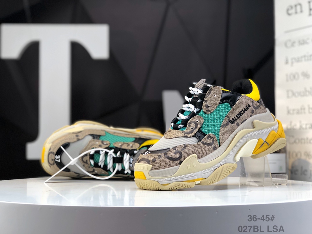 Men Women B*alenciaga G*ucci Top Sneakers