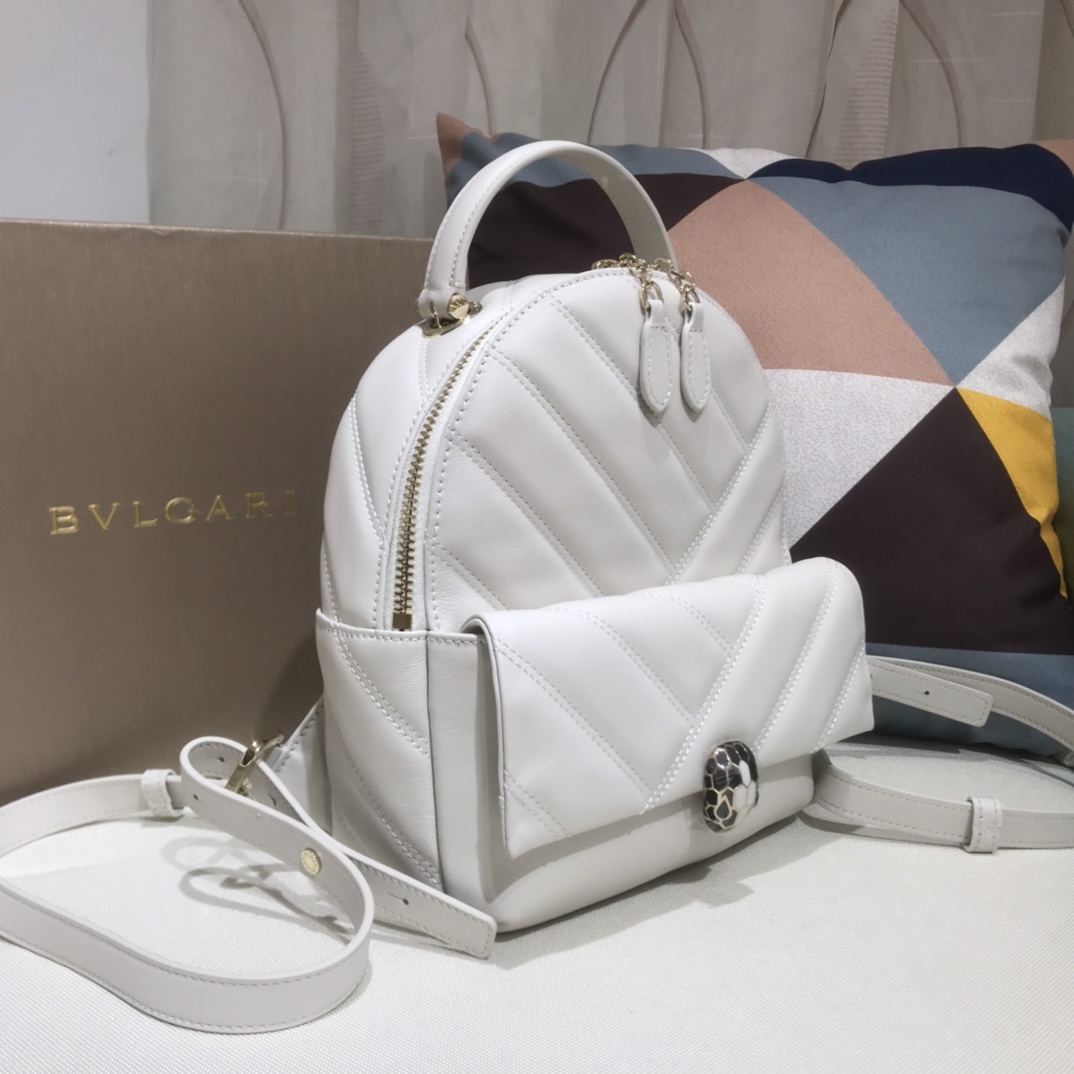 B*vlgari Top Bag 18 * 22 * 11cm