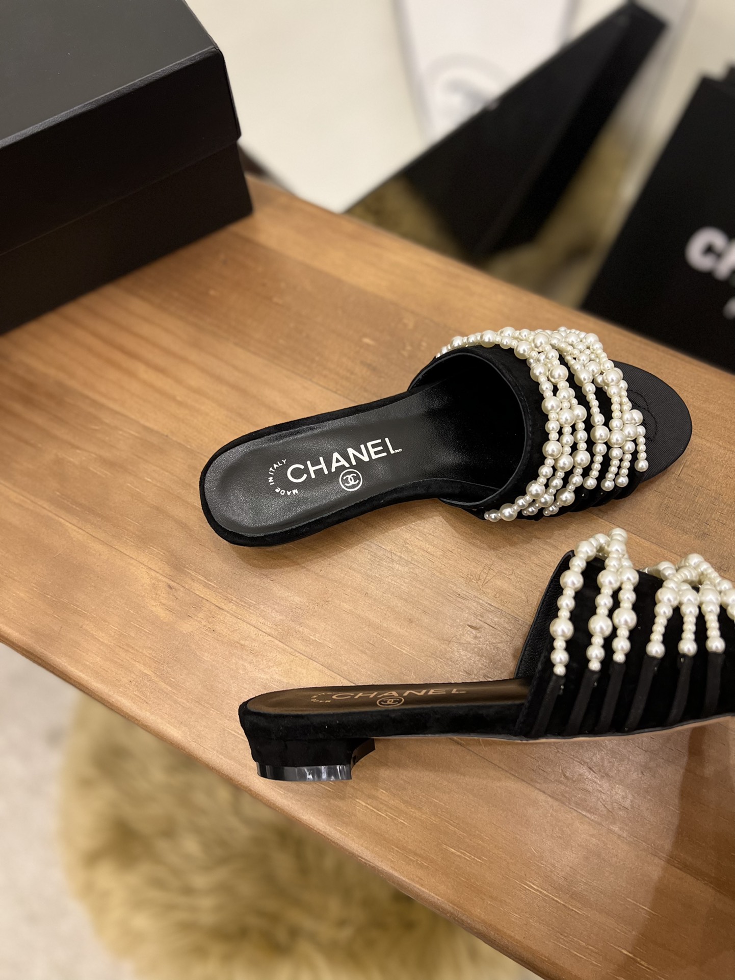 Women C*hanel Top Sandals