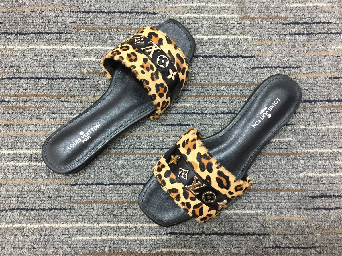 Women L*ouis V*uitton Top Slippers