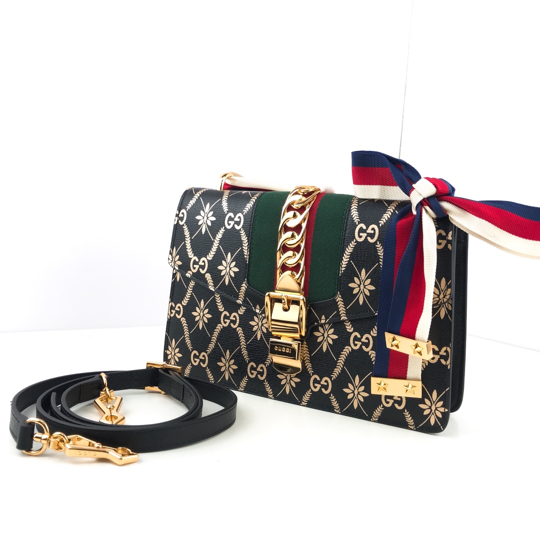 G*ucci Bag Top Quality 25.5*17*8CM