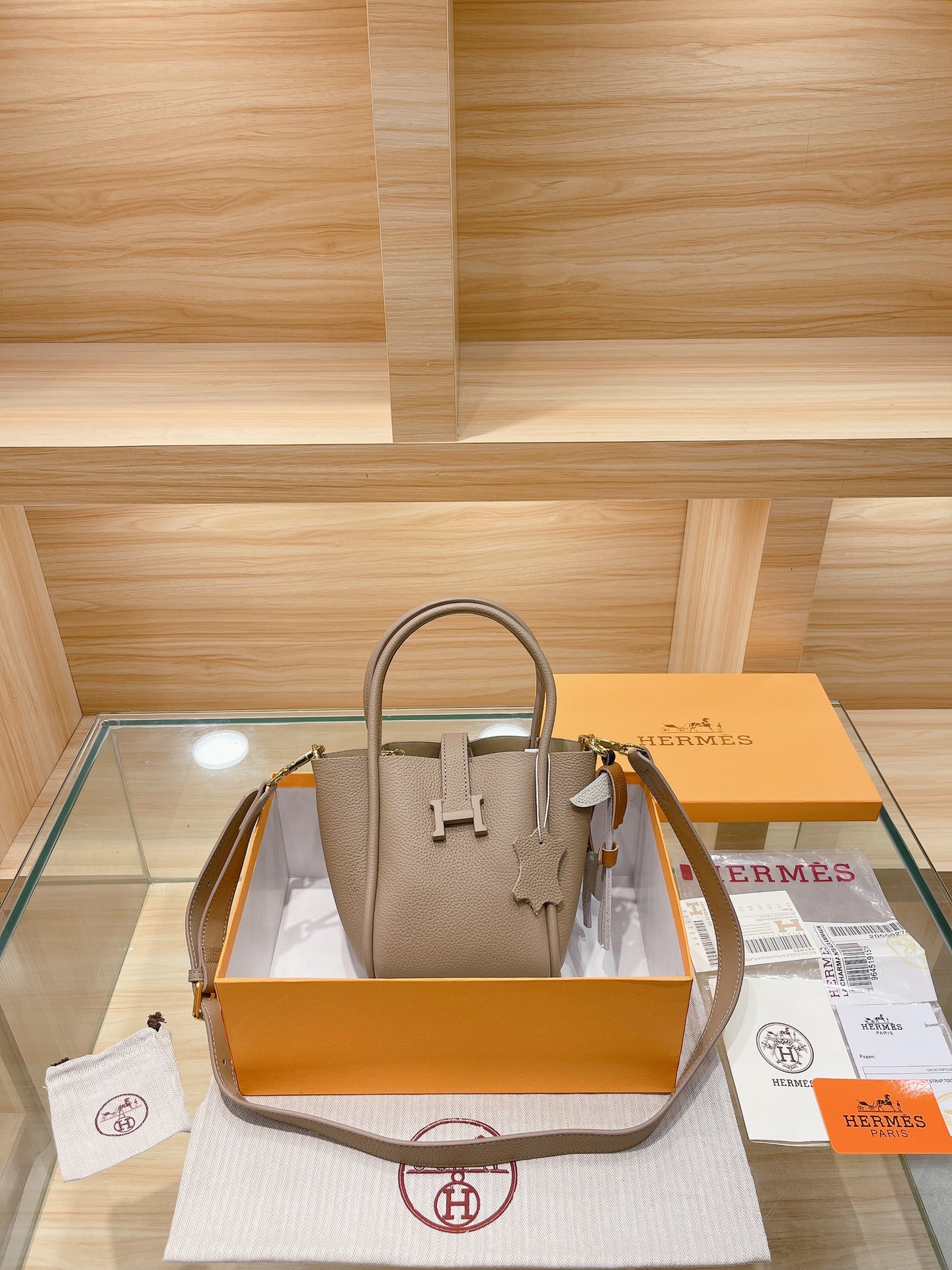 H*ermes Top Bag 15*18cm