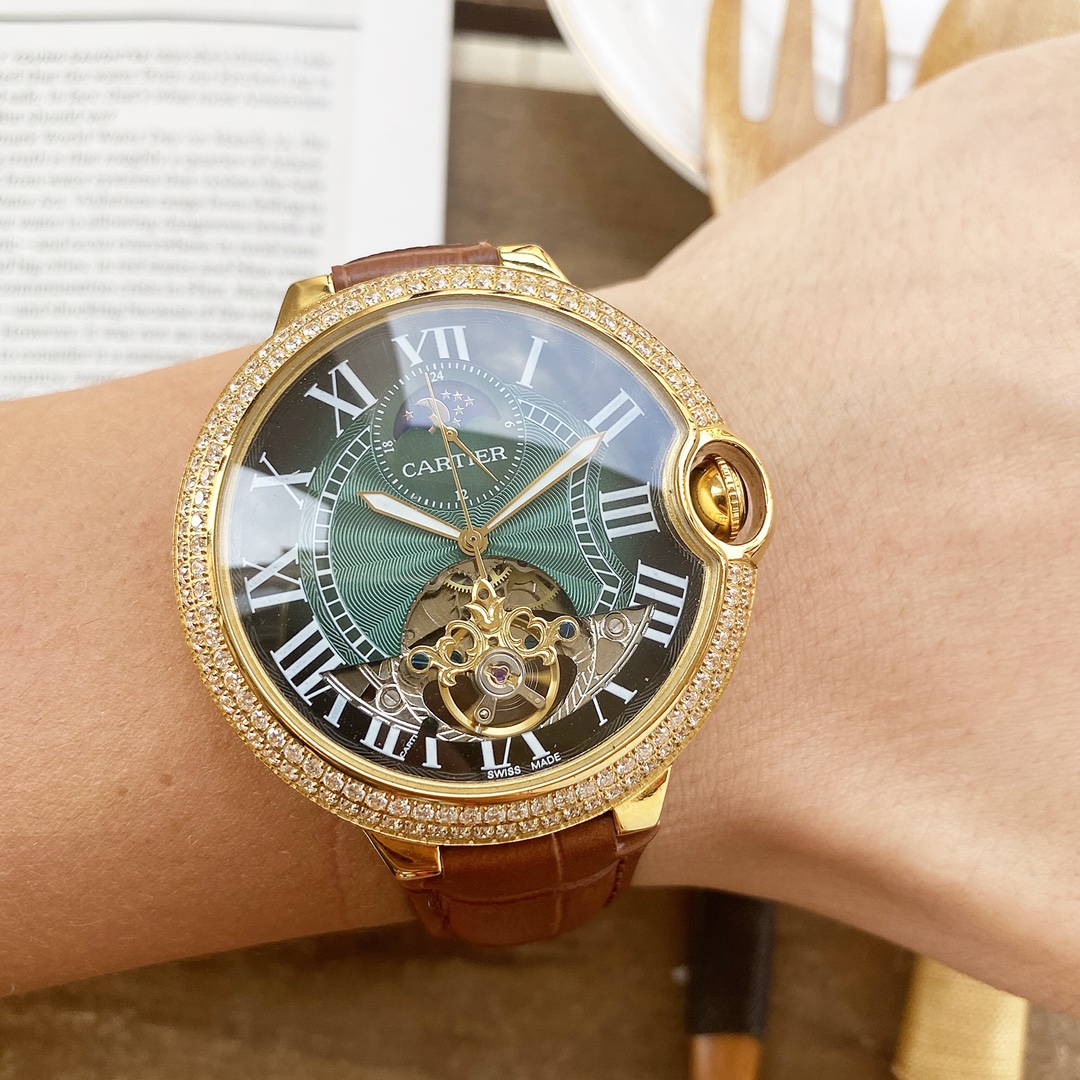 C*artier Watches Top Quality 46*15mm