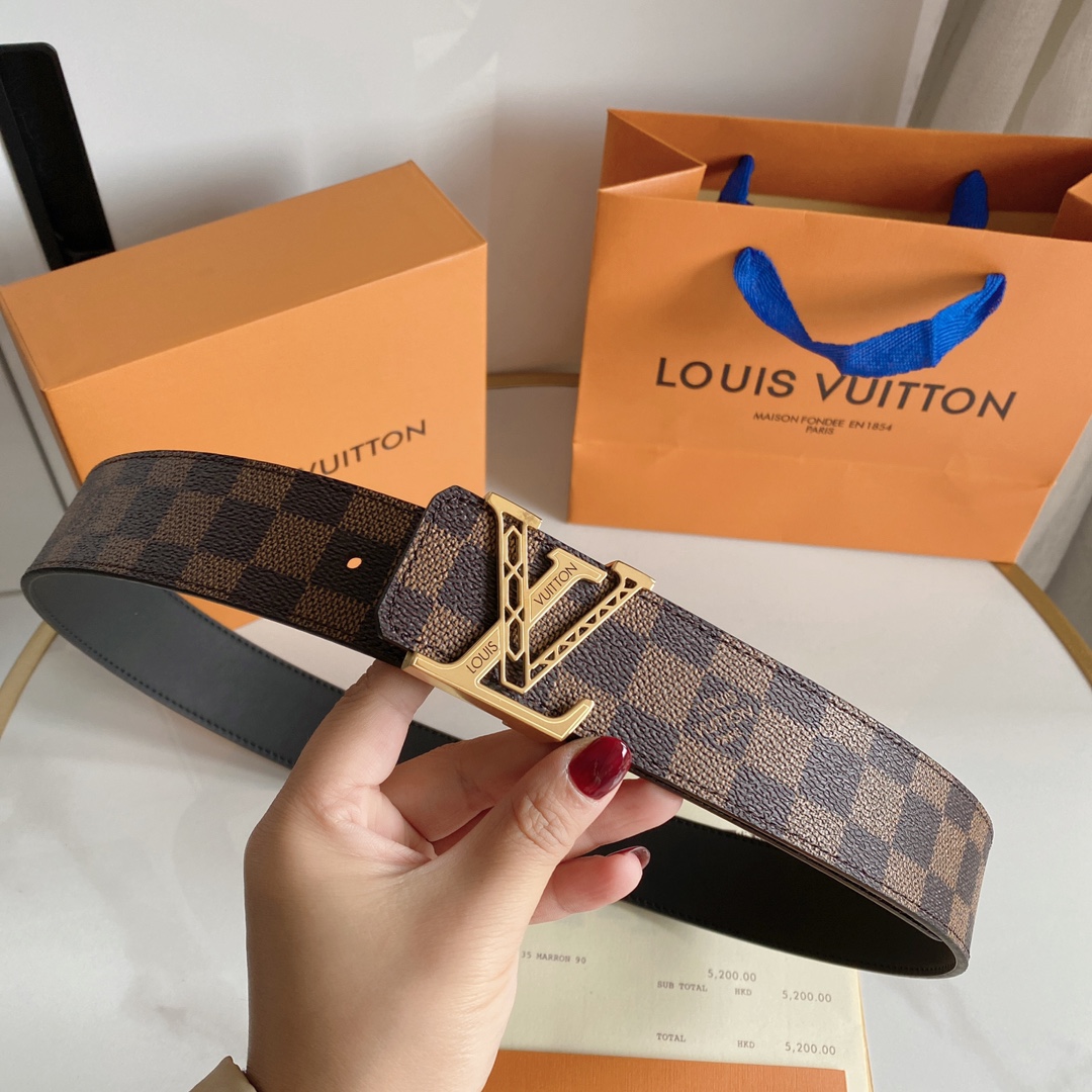 L*ouis V*uitton Belts Top Quality 40MM