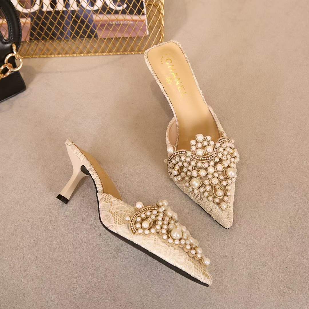 Women C*hanel Top Sandals