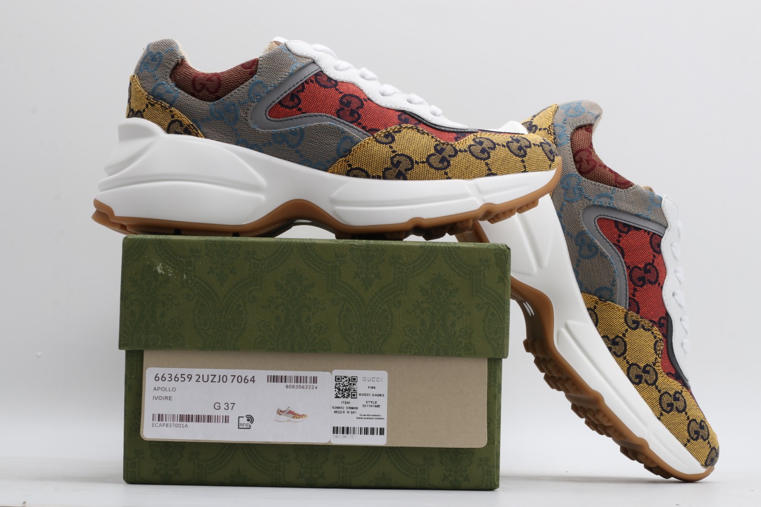 Men Women G*ucci Top Sneaker