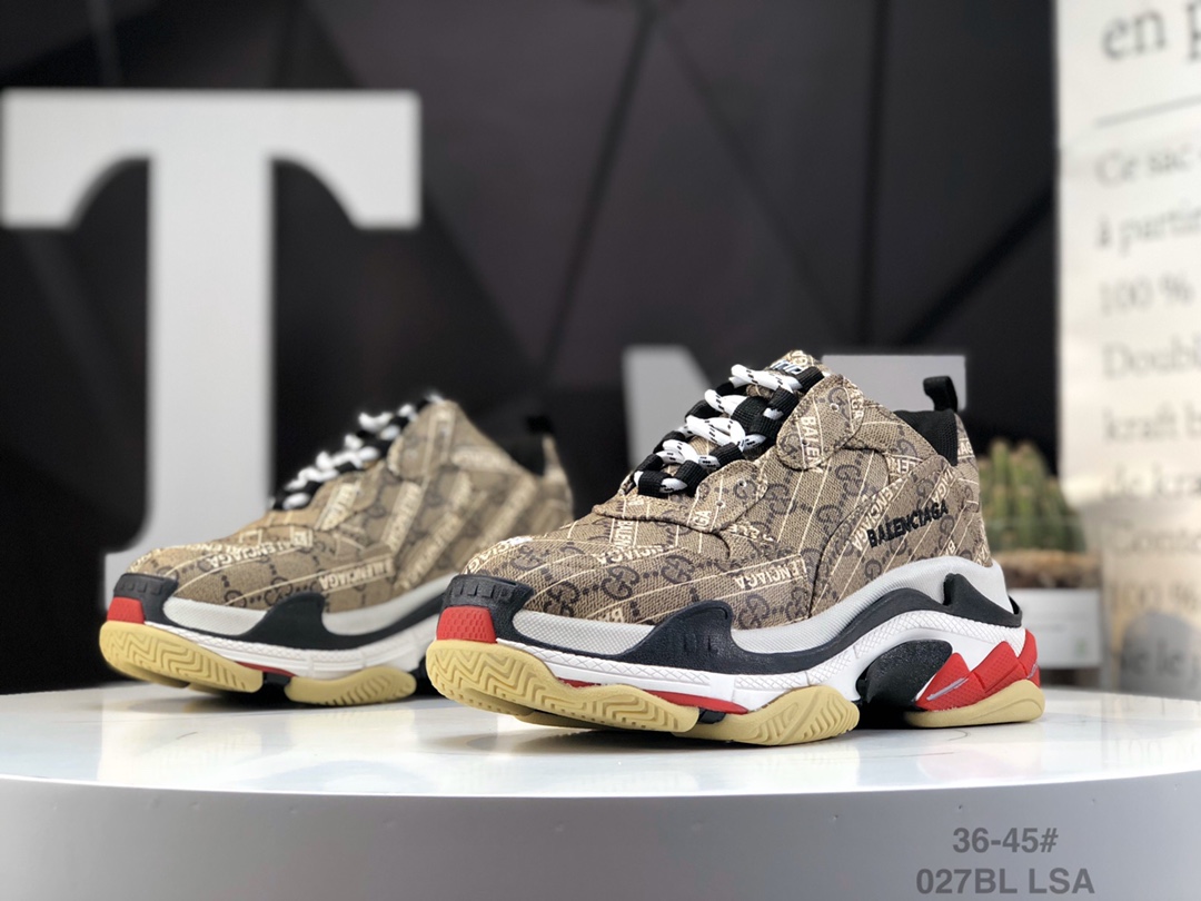 Men Women B*alenciaga G*ucci Top Sneakers