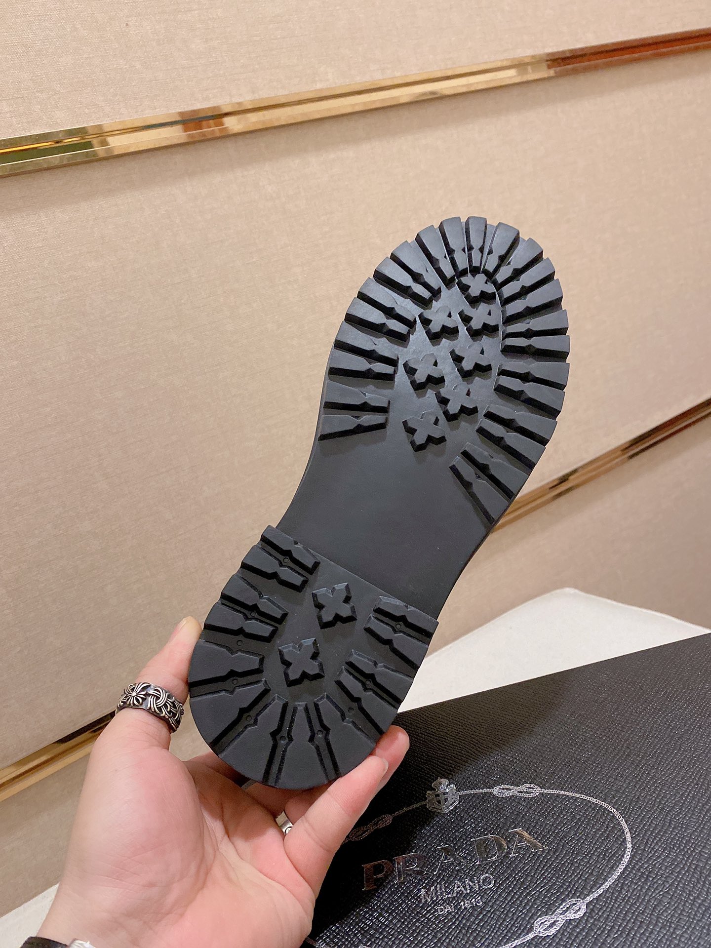 Mens P*rada Top Sneakers