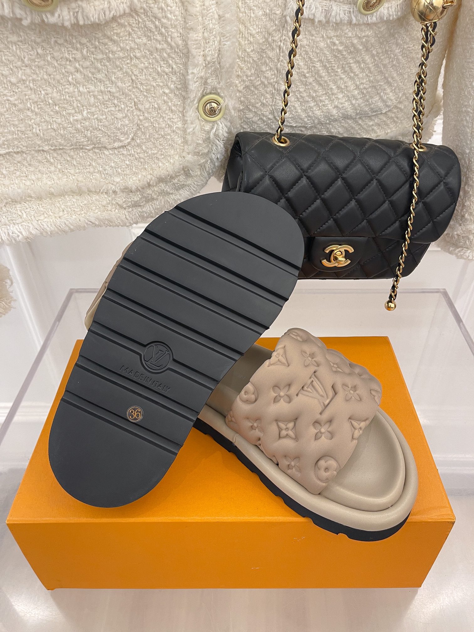 Men Women L*ouis V*uitton Top Sandals