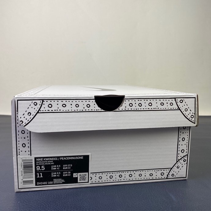 from PEACEMINUSONE x Nike Kwondo 1