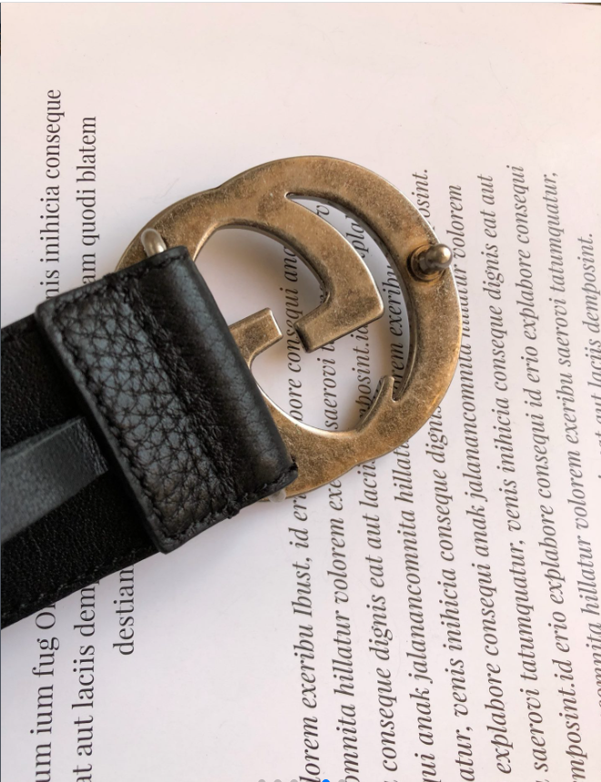 G*ucci Belts Top Version 38MM