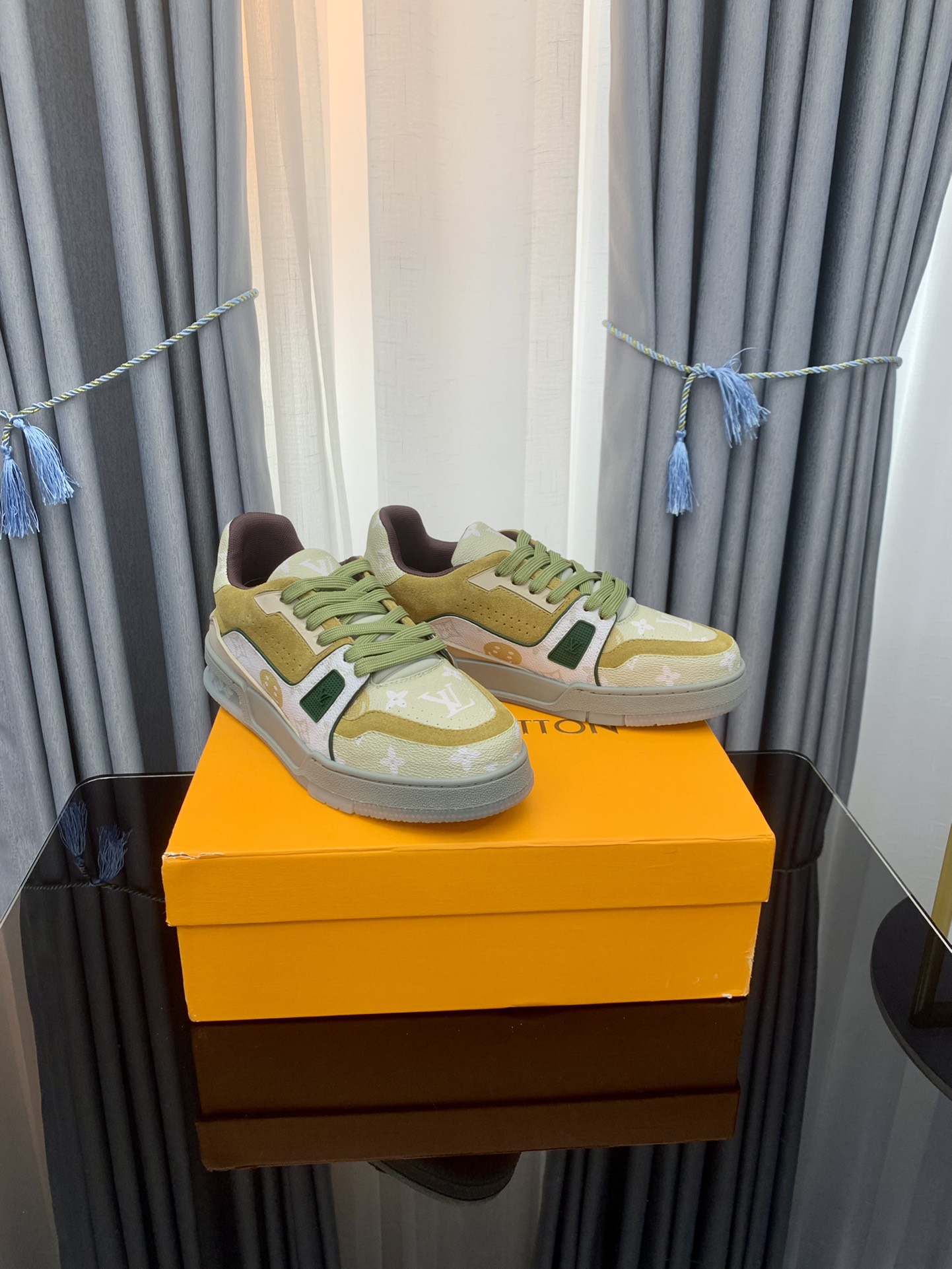 Men Women L*ouis V*uitton Top Sneakers