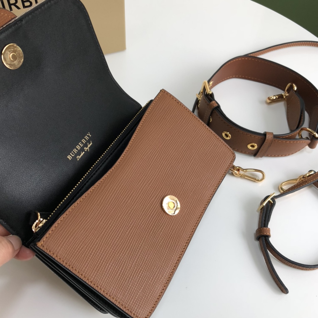 B*urberry Bag Top Quality 19.5*5*12CM