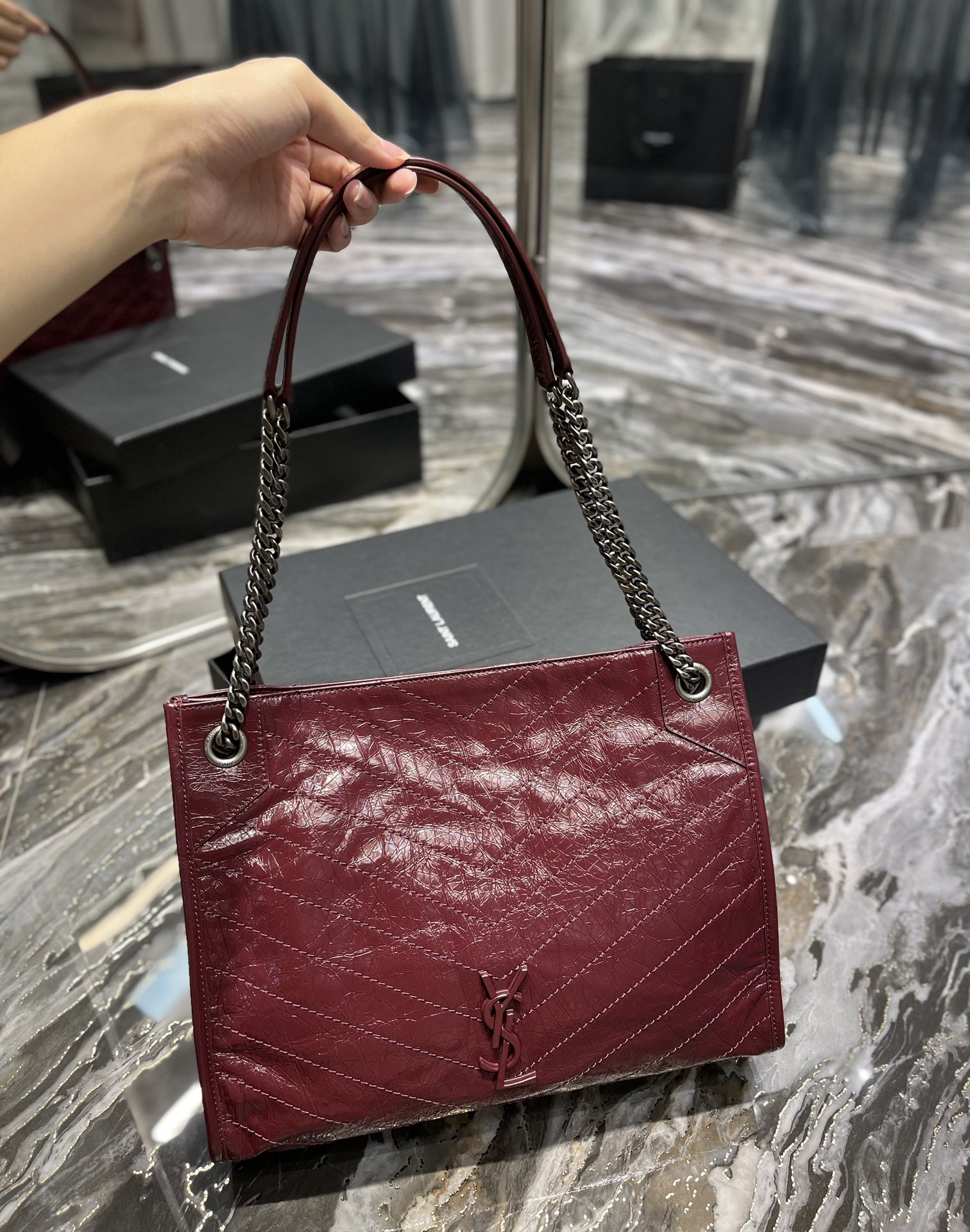 Y*SL Bag Top Quality 33*27*11.5CM