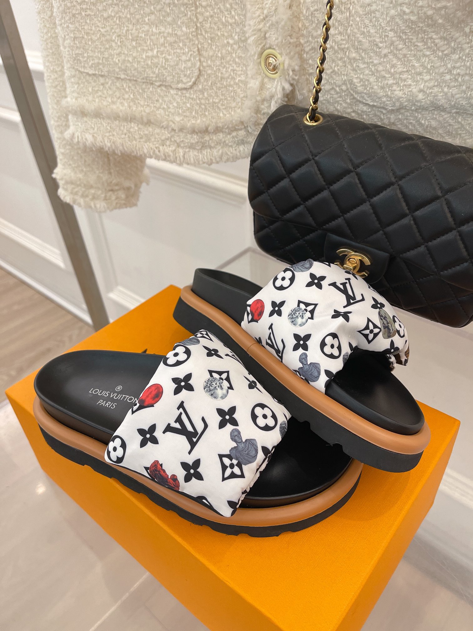 Men Women L*ouis V*uitton Top Sandals