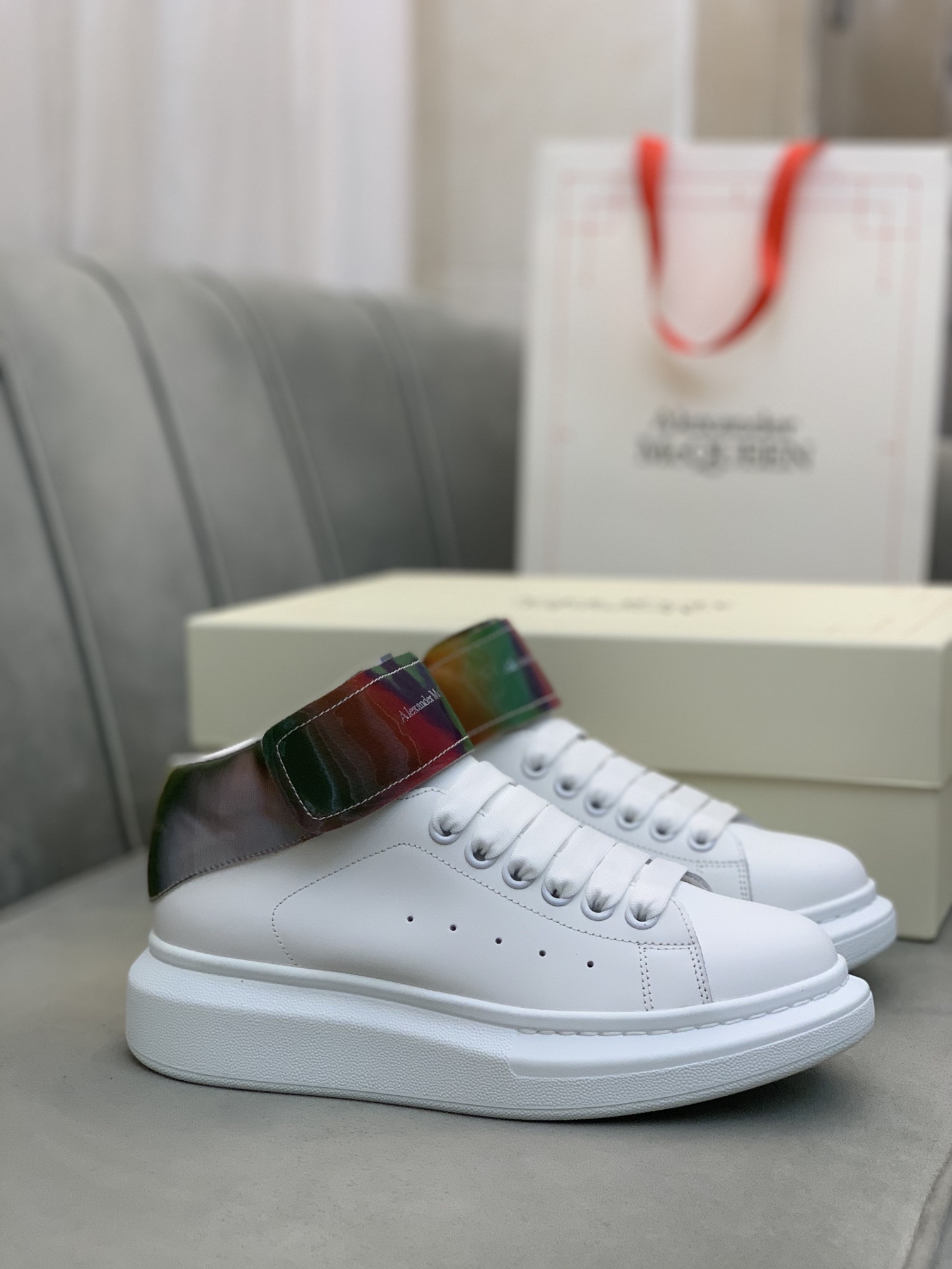 Men Women A*lexander M*cqueen Top Sneaker