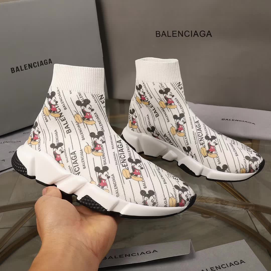 Men Women B*alenciaga Top Sneaker