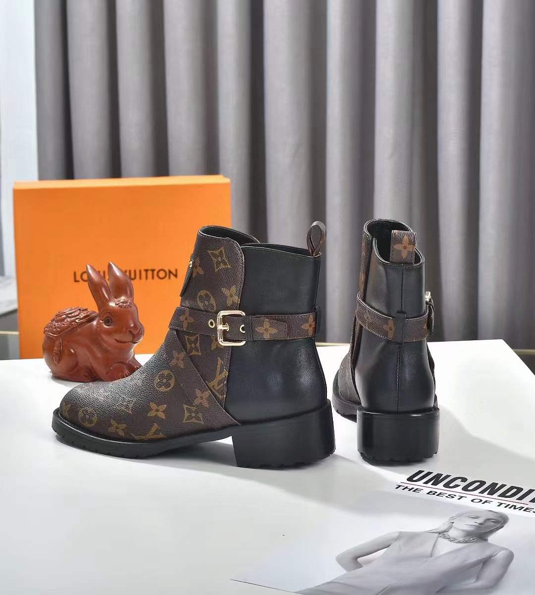 Women L*ouis V*uitton Top Sneaker