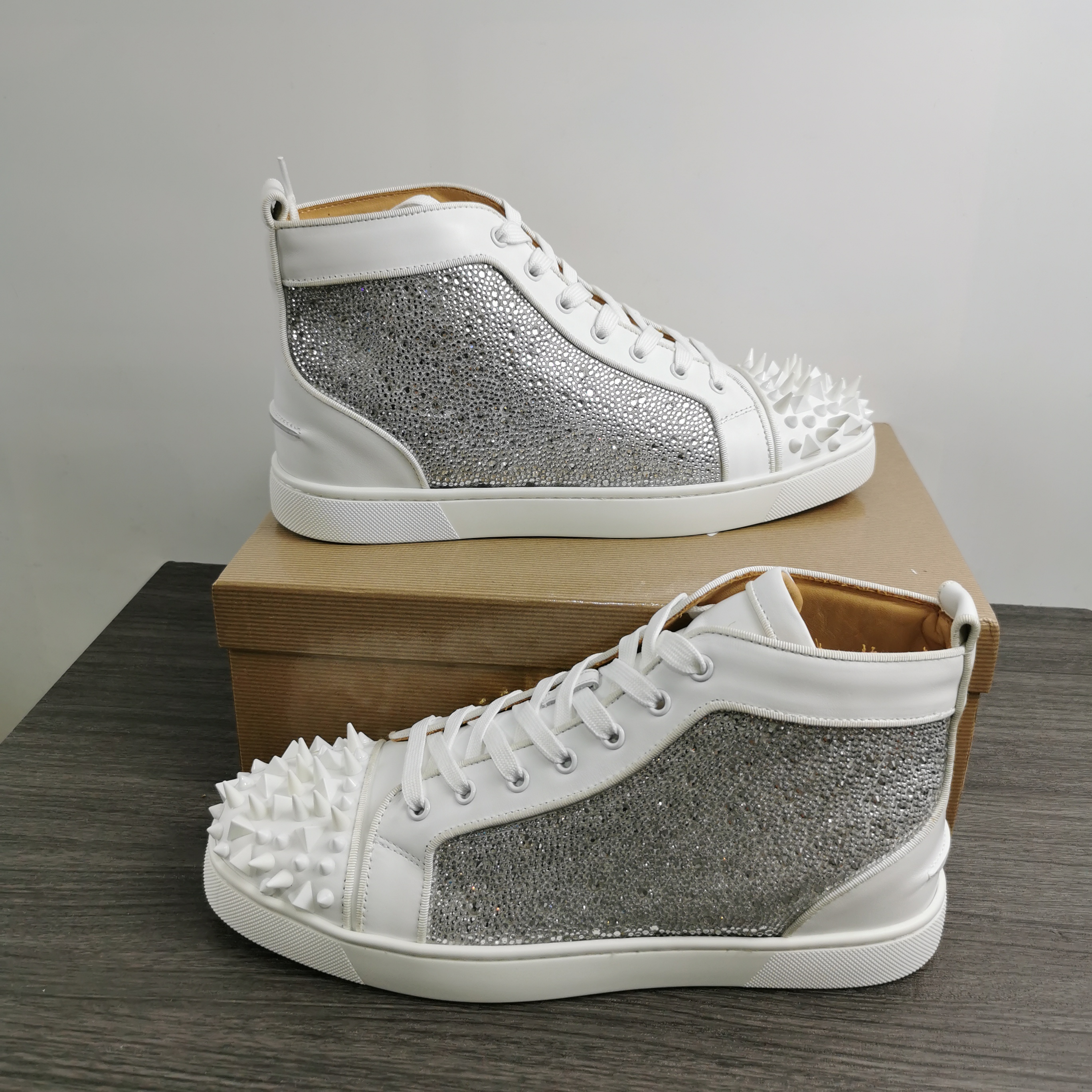 Men Women C*hristian L*ouboutin Top Sneaker