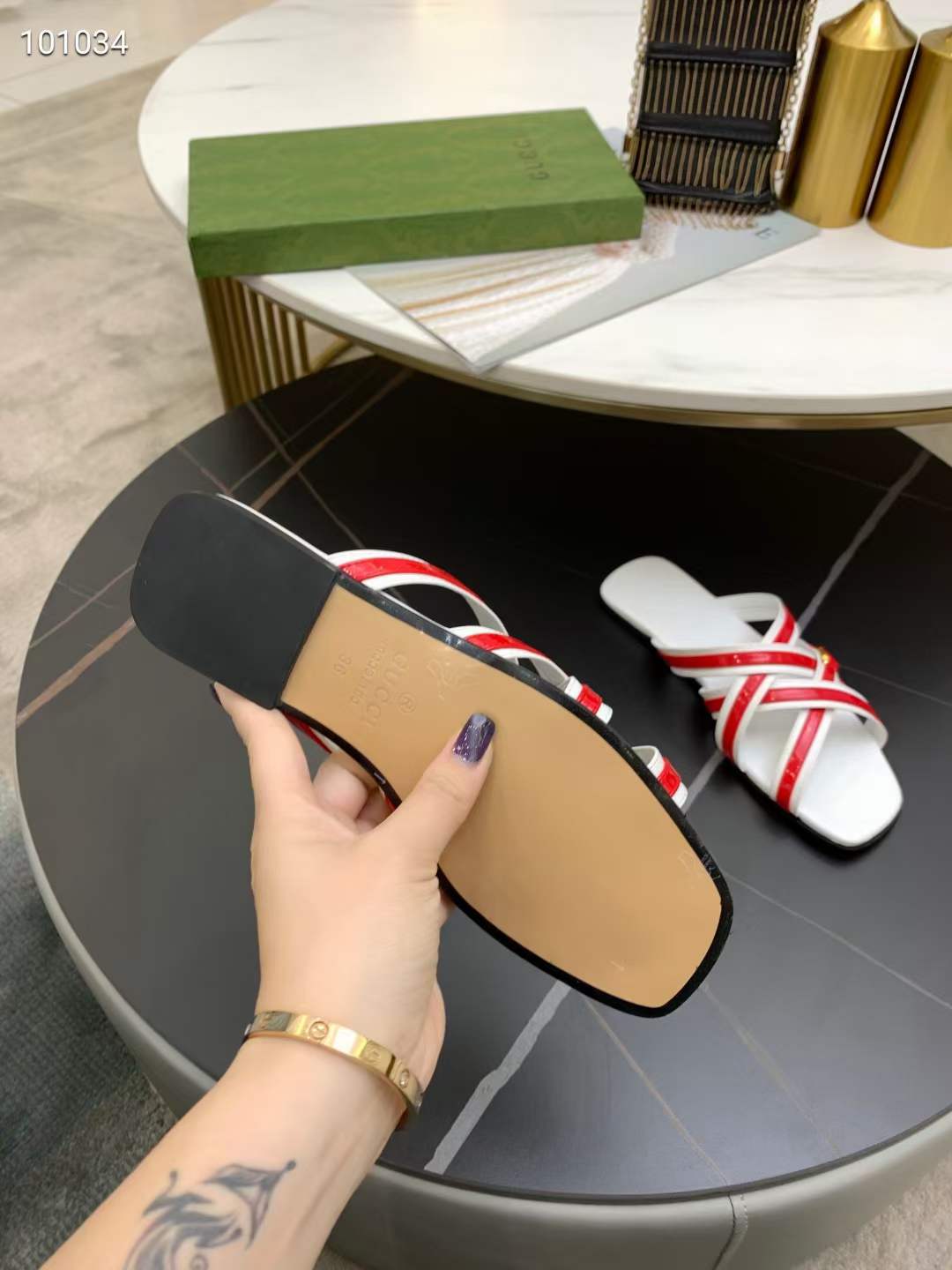 Women G*ucci Top Sandals