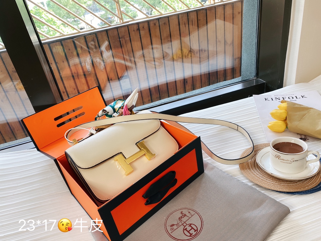 H*ermes Top Bag 23*17CM