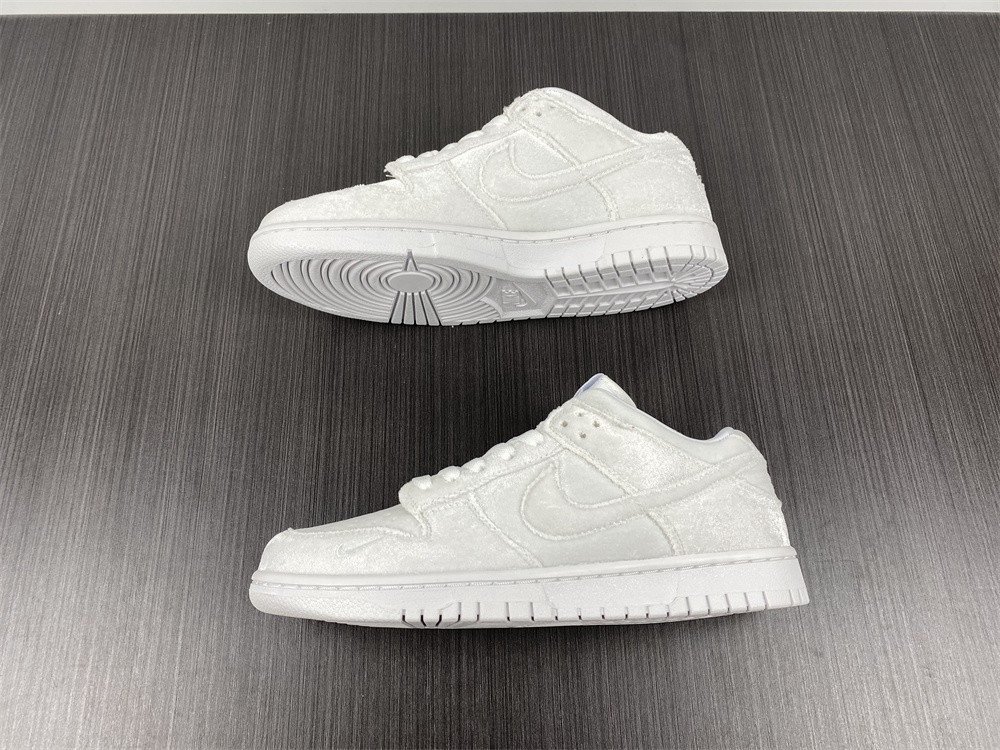 from Dover Street Market x Nike Dunk Low “Triple White” DH2686-100