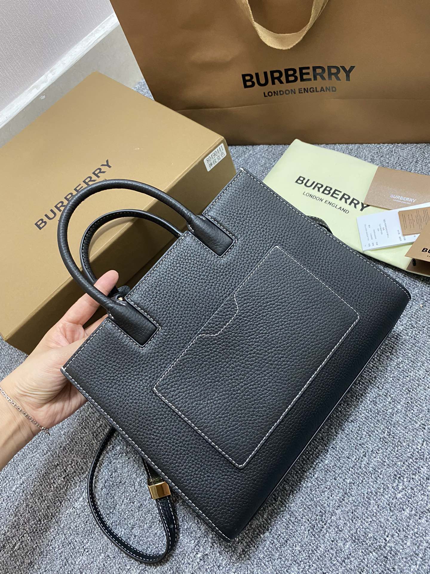 B*urberry Bag Top Quality 27*11*20CM