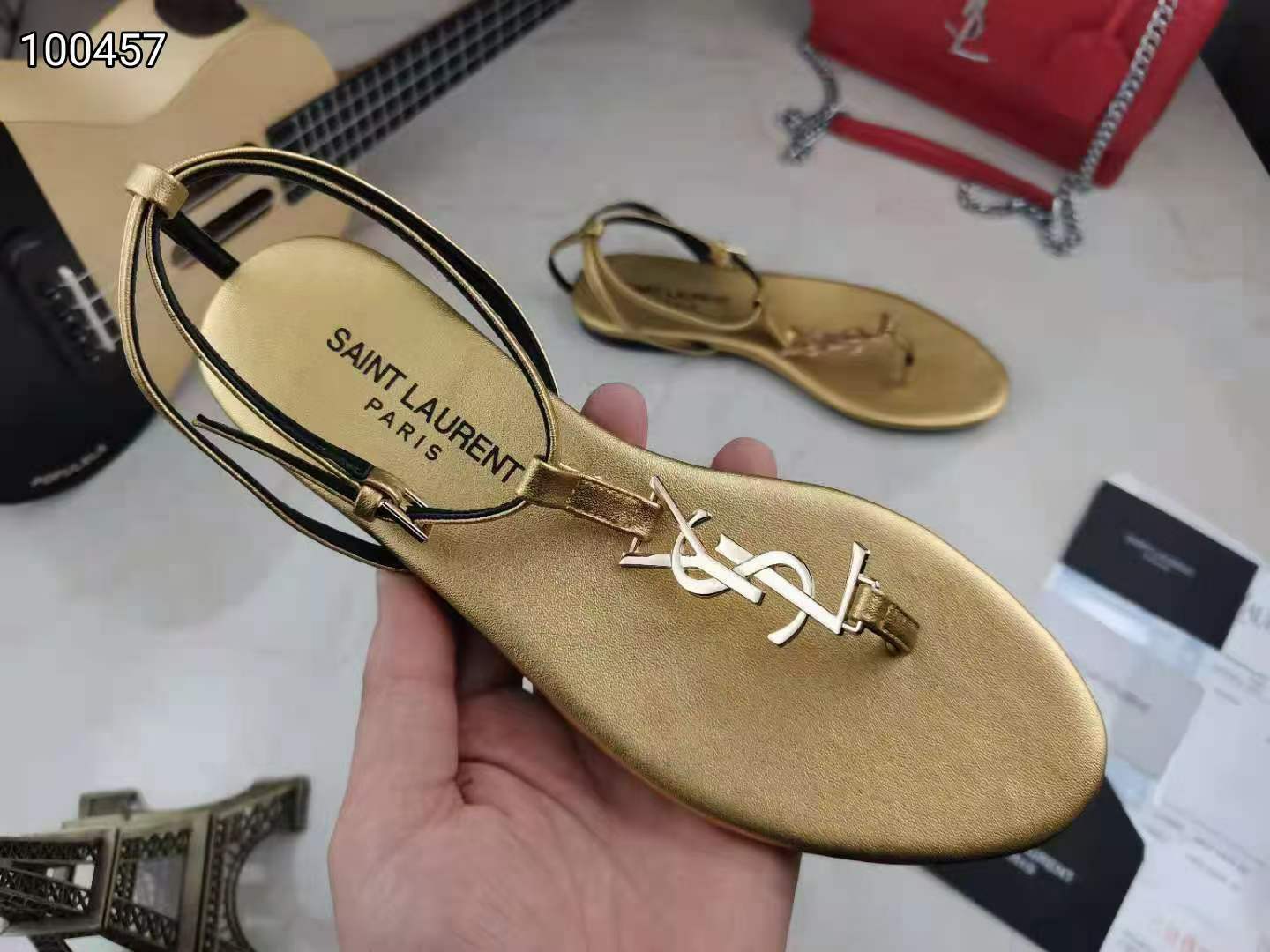 Women Y*SL Top Pumps