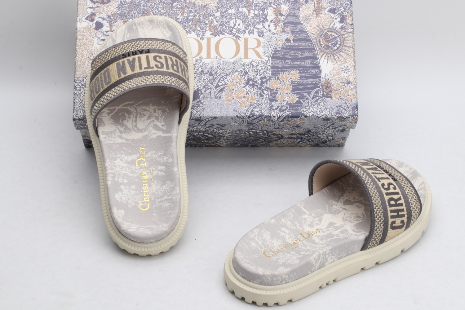 Women D*ior Top Sandals