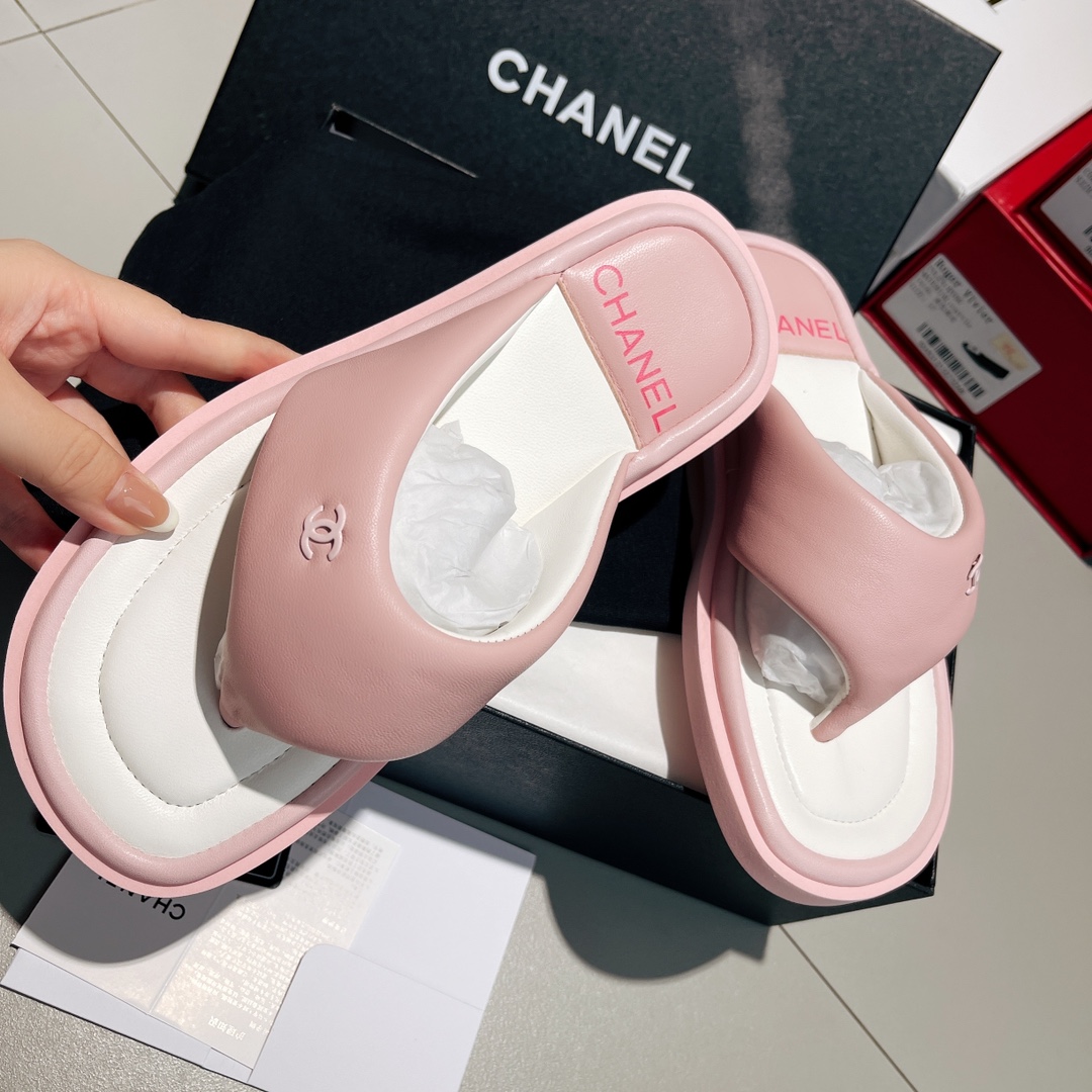 Women C*hanel Top Sandals