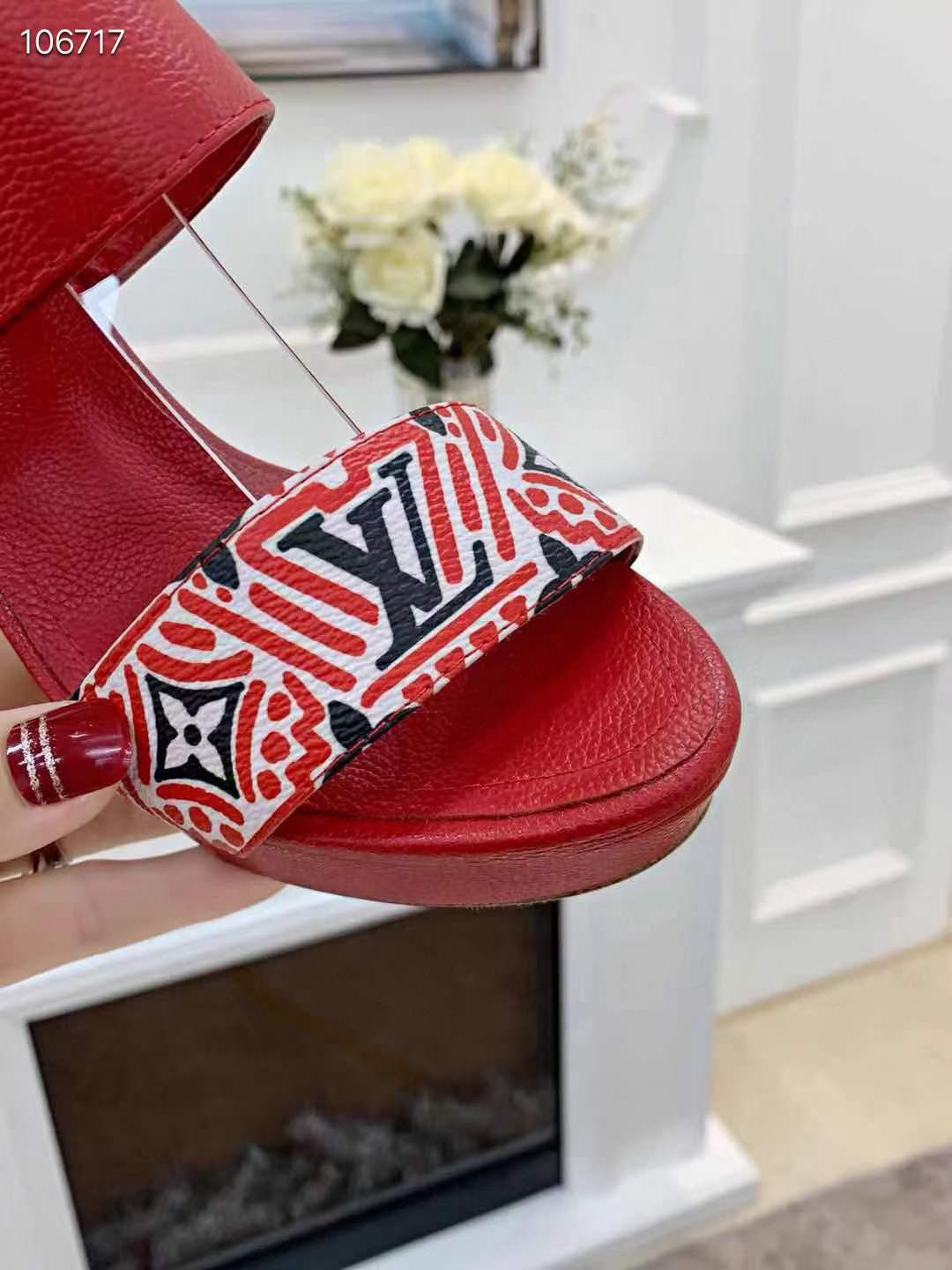 Women L*ouis V*uitton Top Slippers