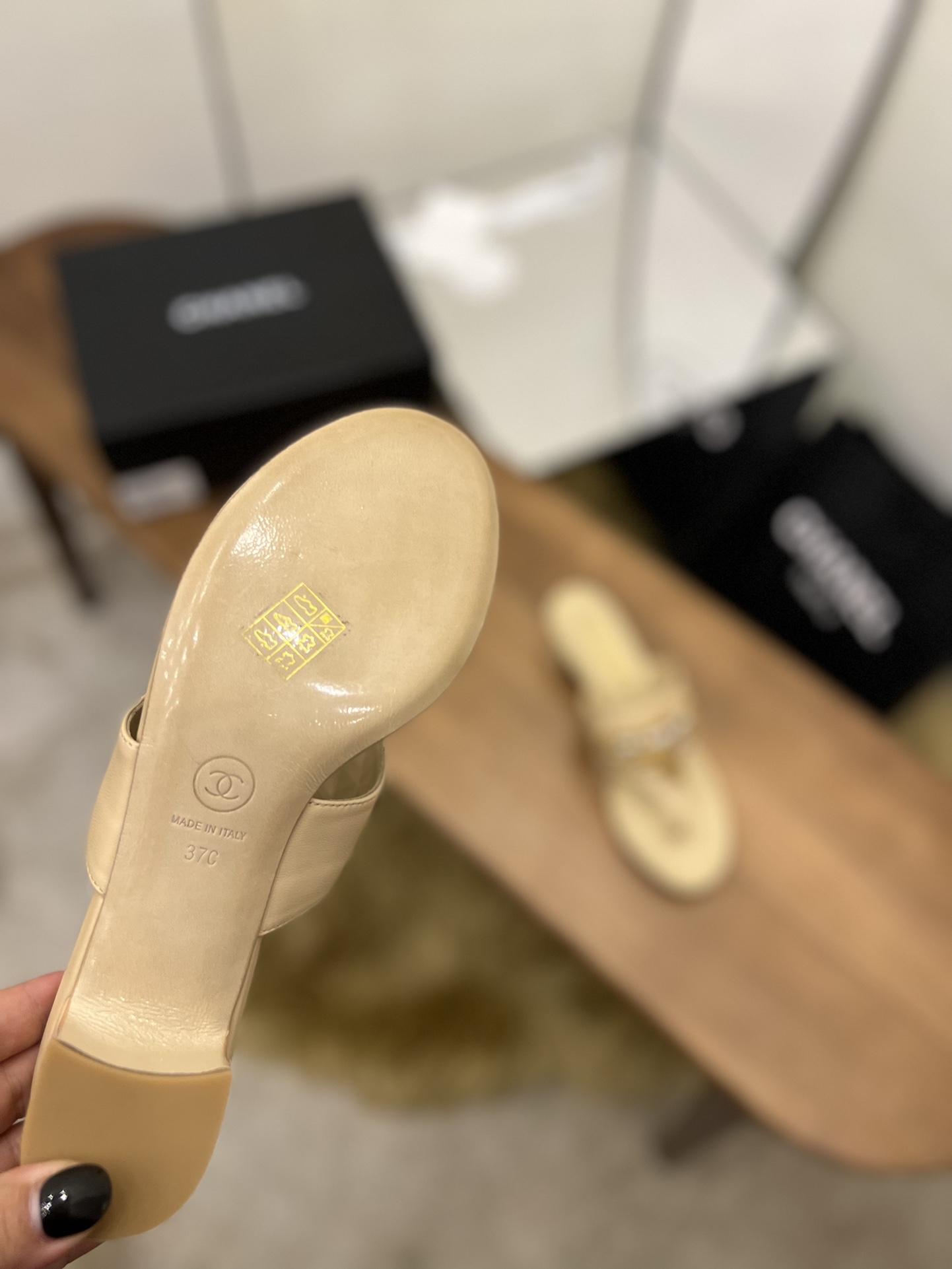 Women C*hanel Top Sandals