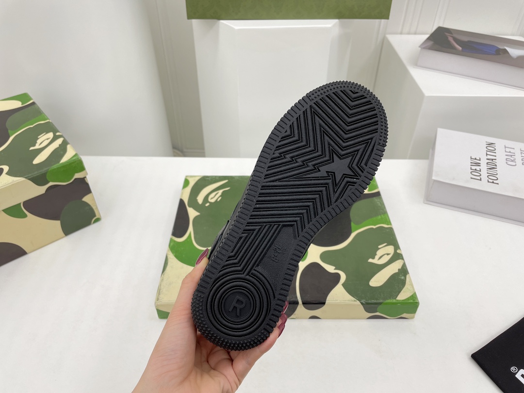 Men Women B*ape Top Sneaker