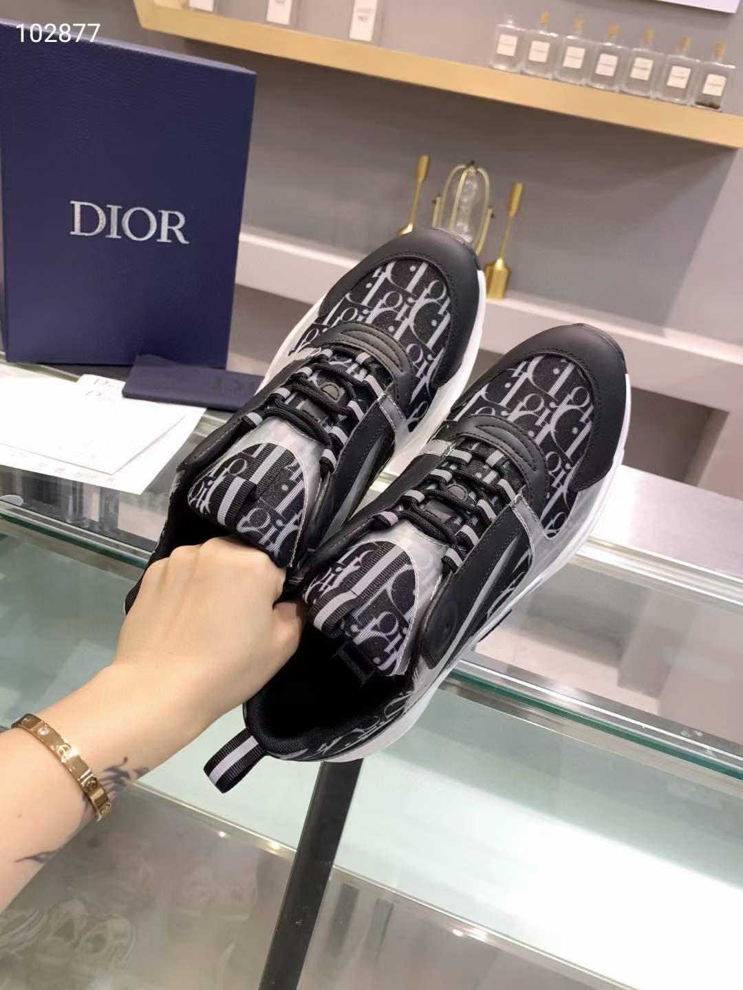 Men Women D*ior Top Sneaker