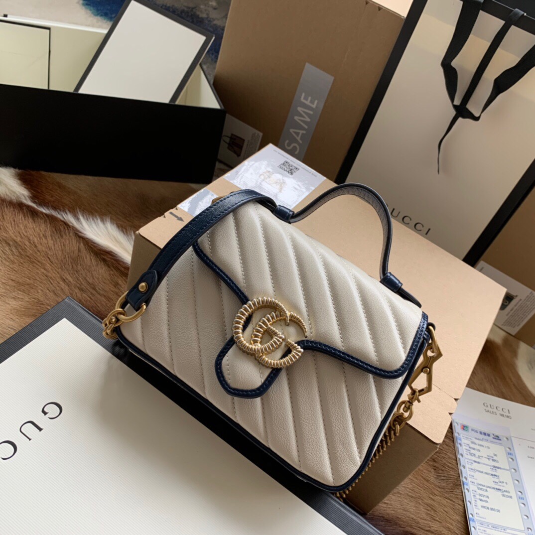 G*ucci Bag Top Quality 21*15.5*8cm
