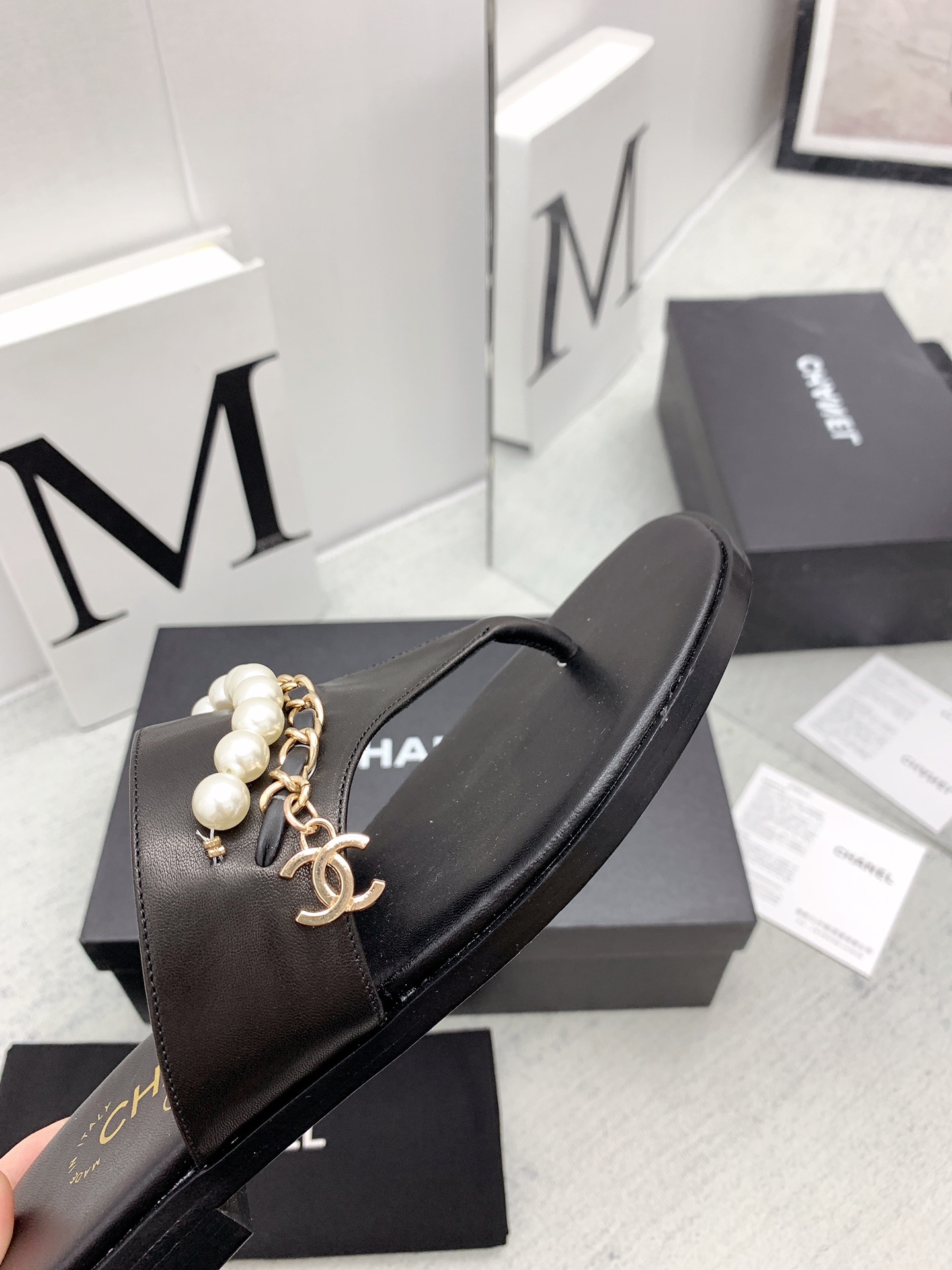 Women C*hanel Top Sandals