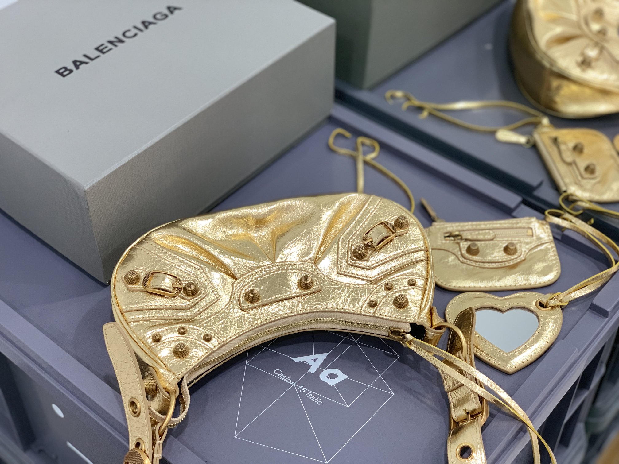 B*alenciaga Bag Top Quality 25x16x6.5CM