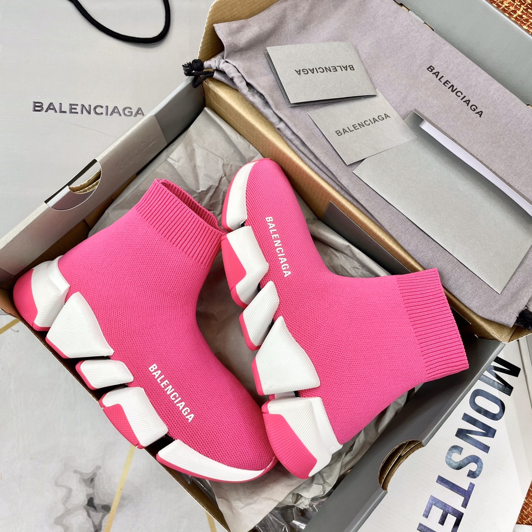 Men Women B*alenciaga Top Sneakers