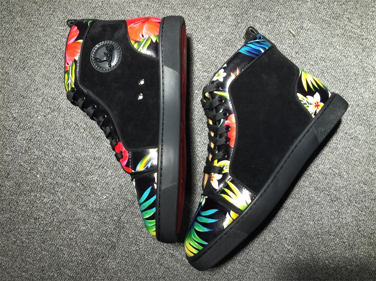 C*ristian L*uboutin Suede Leather Sneaker