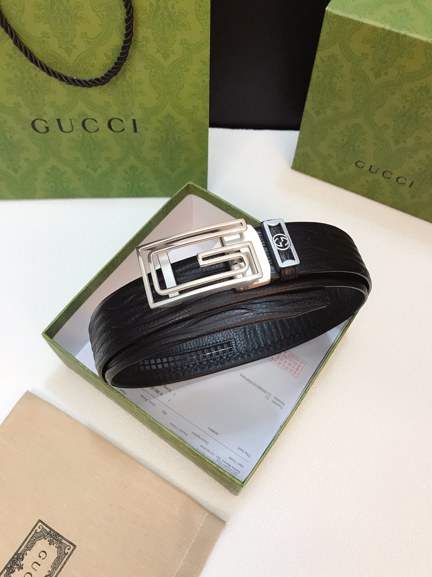 G*ucci Belts Top Quality 35MM