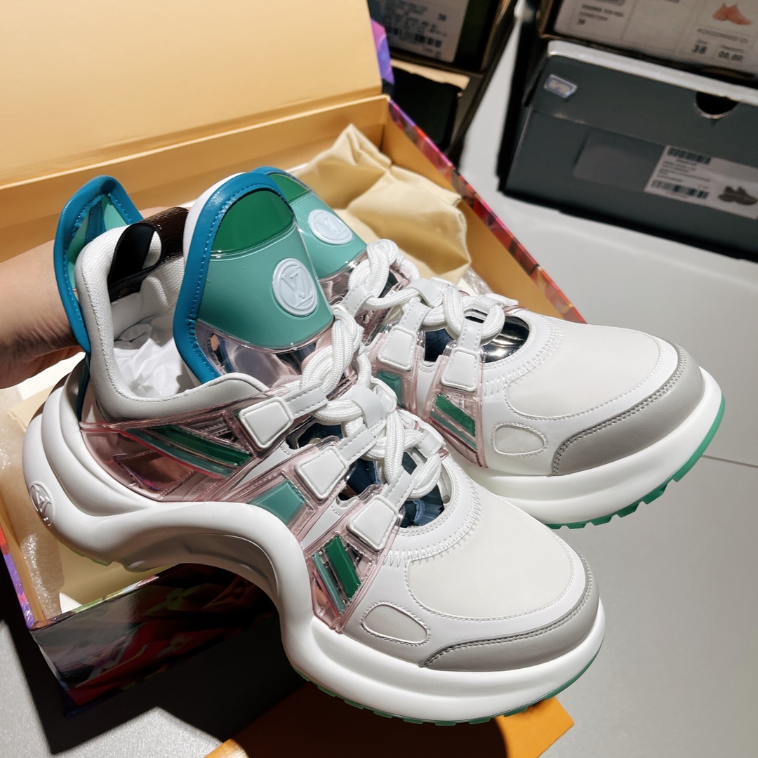 Women L*ouis V*uitton Top Sneaker Top Sneaker