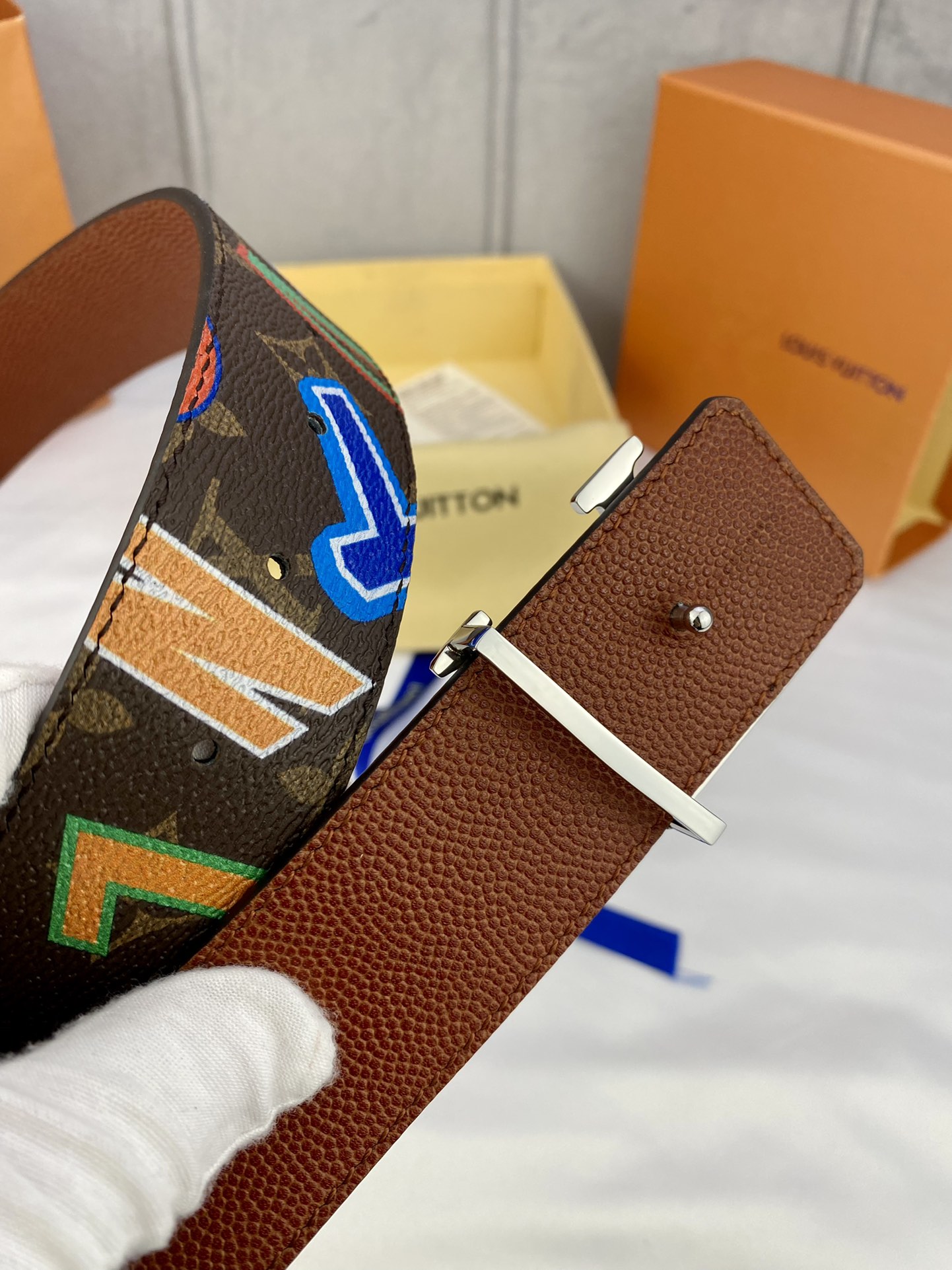 L*ouis V*uitton Belts Top Version 40MM